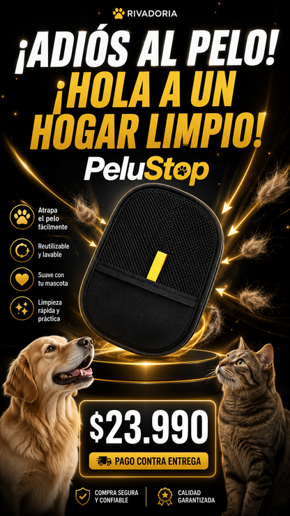 PeluStop – Guante Quitapelos para Mascotas