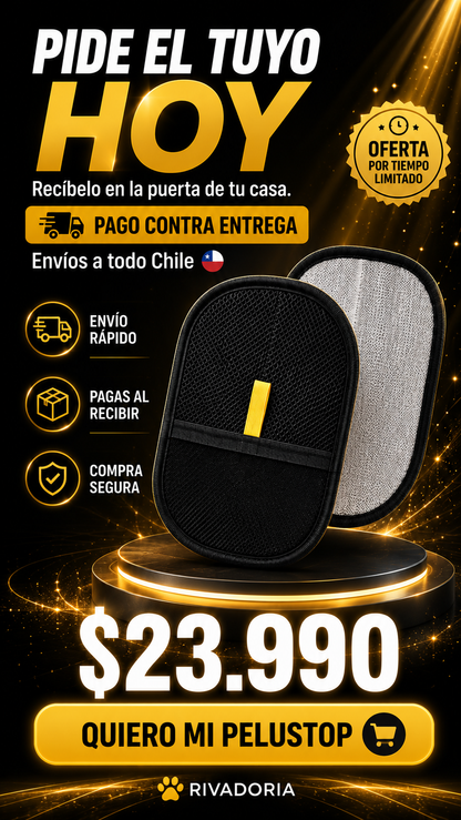 PeluStop – Guante Quitapelos para Mascotas