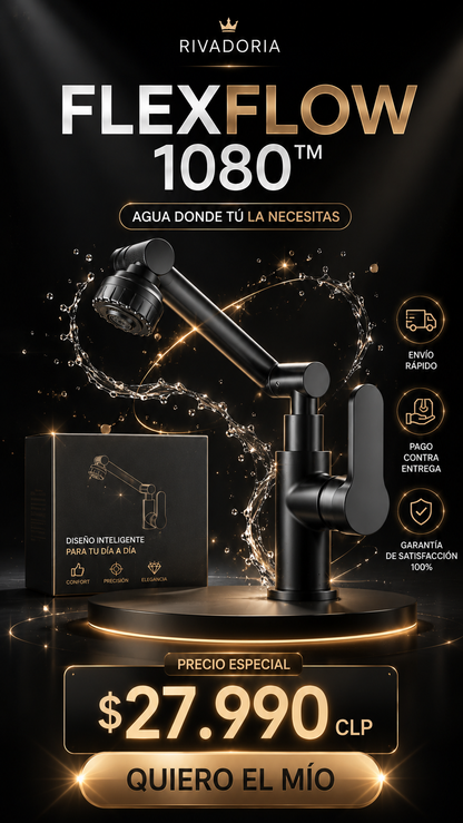 FlexFlow 1080™ - Grifo Rotación 360