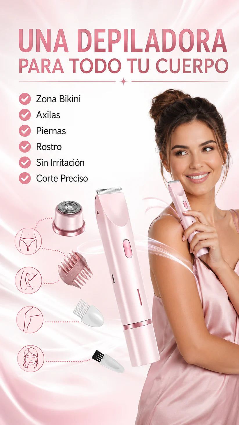 Depiladora Corporal Femenina Pro