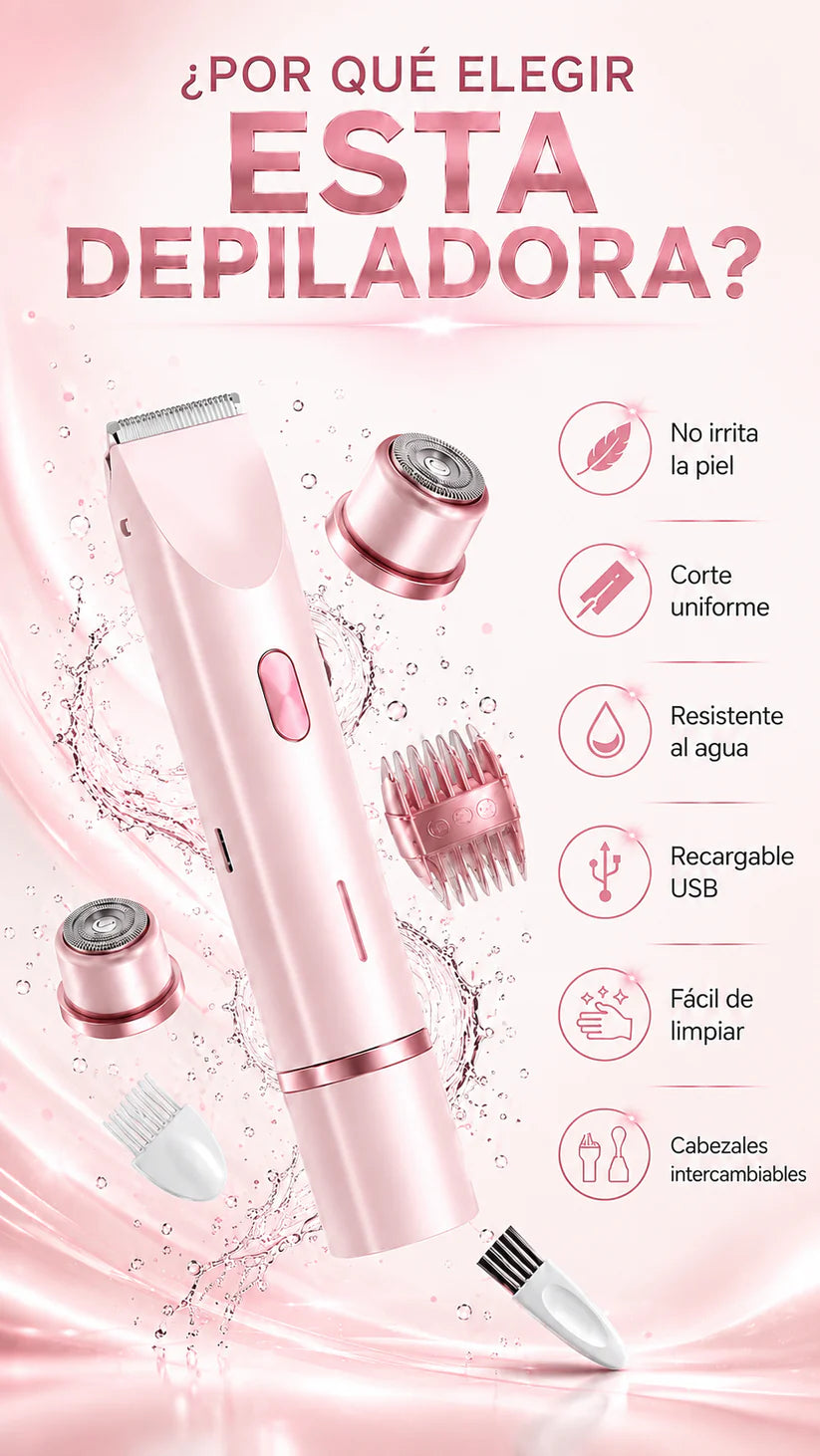 Depiladora Corporal Femenina Pro
