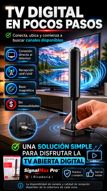 SignalMax Pro™ – Antena Digital HD