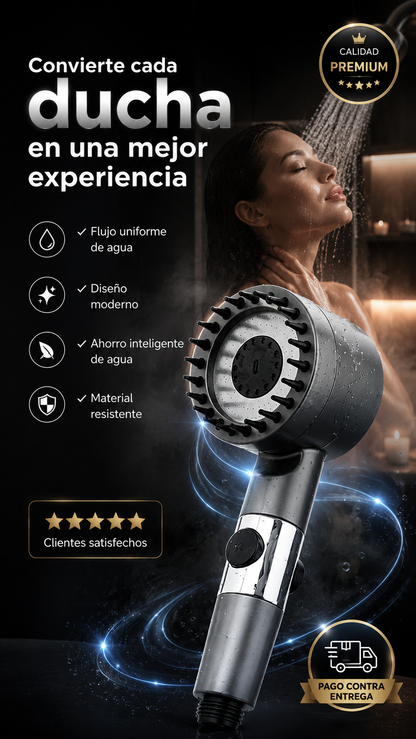 HydroMax Elite - Cabezal de ducha masajeador PRO